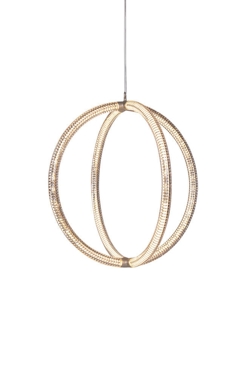 Luminora Light 63 wisząca, przezroczysta/perłowa