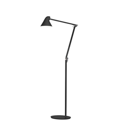 NJP lampa podłogowa, czarna