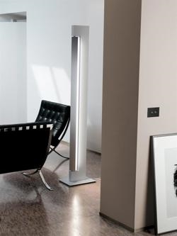 Ara Led lampa podłogowa, biały/połysk