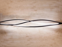 In the wind horizontal pendel, czarny