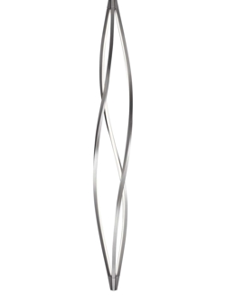 In the wind vertical pendel, szary