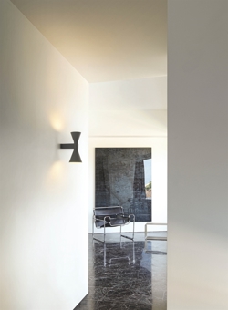 Kinkiet Applique de Marseille Mini, szary