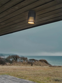 Aludra zewnętrzna lampa sufitowa, seaside antracyt