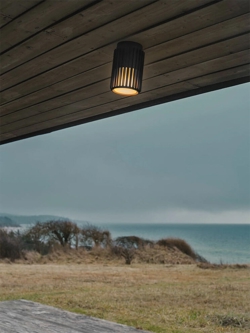 Aludra zewnętrzna lampa sufitowa, seaside czarna