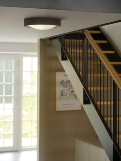 Corato 40 lampa sufitowa, szara