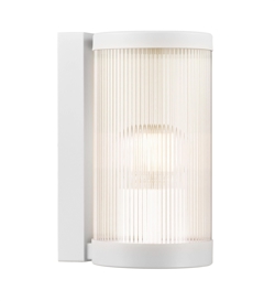 Coupar zewnętrzna lampa ścienna, biała