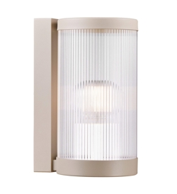 Coupar zewnętrzna lampa ścienna, piaskowa