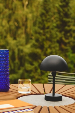 Ellen To-Go lampa bateryjna / lampka stołowa, czarna