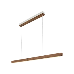 Ilgas lampa wisząca, ciemny brąz