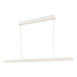 Ilgas lampa wisząca, biała