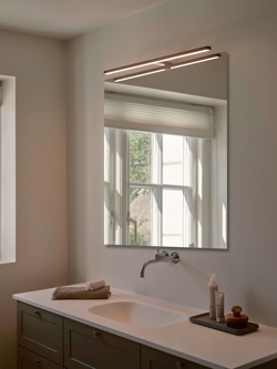 Marlee 80 kinkiet/lampa do lustra, czarna