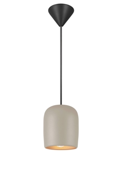 Lampa wisząca Notti 10, szara