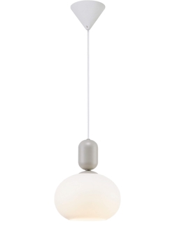 Lampa wisząca Notti 20, szara
