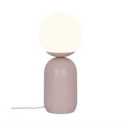 Lampka stołowa Notti, dusty rose