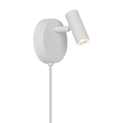 Kinkiet Omari Round, biały