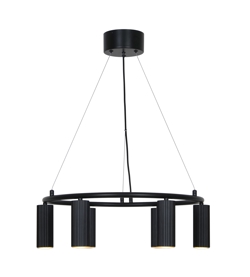 Żyrandol Vico, czarny