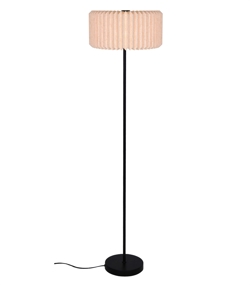 Lampa podłogowa Vivienne, naturalny/czarny