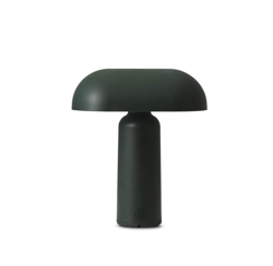 Porta lampa bateryjna / lampka stołowa, ciemnozielona