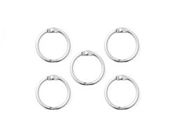 Pierścienie mocujące Reb lampy (5 szt.), stal nierdzewna