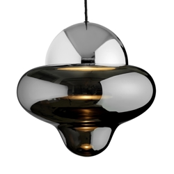 Nutty XL pendel, smoke/chrom