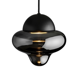 Nutty pendel, smoke/czarny