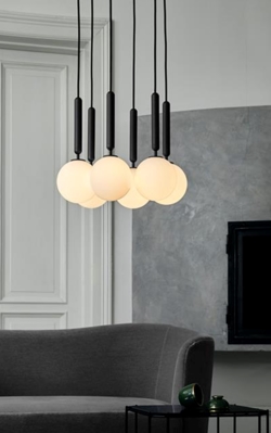 Miira 6 pendel, szary/opal