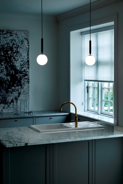 Miira 1 pendel, szary/opal