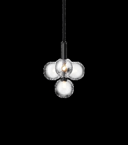 Miira 4 pendel, szary/przezroczysty