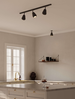 Anoli Spot szyna z 3 spotami, czarny