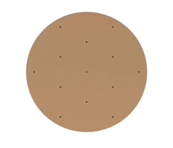 Nuura baldachim na 13 lamp wiszących, nordic gold