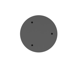 Nuura baldachim na 3 lampy wiszące, rock szary