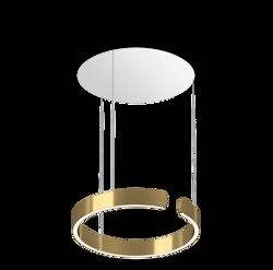 Occhio Mito Sospeso 40 - Lampa wisząca, regulowana, brąz