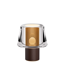 Occhio Era Lusso grande G lampka bateryjna, marrone, air, bronze mesh