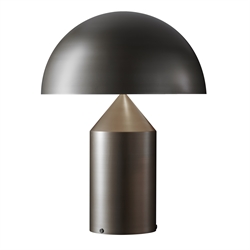 Atollo 233 lampa stołowa, satin bronze