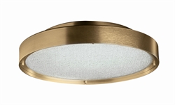 Berlin 722 lampa sufitowa / lampa ścienna, satynowy mosiądz