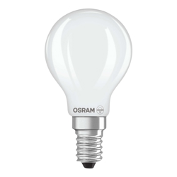 Osram LED-pære 1W E14 827, matowa