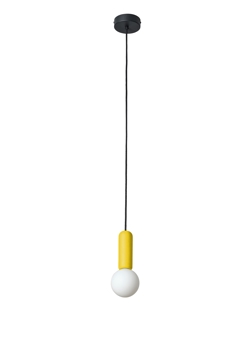 Decor Concrete Mic pendel, żółty