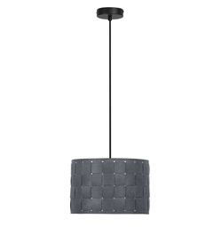 Decor Felt Weaving lampa wisząca 280, ciemnoszara