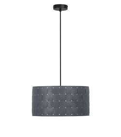 Decor Felt Weaving lampa wisząca 380, ciemnoszara