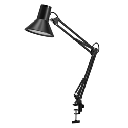 Office Line Desk Retro Clip lampa biurkowa, czarna