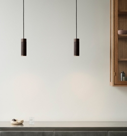 Thorup Copenhagen Patrone lampa wisząca, brązowany mosiądz, 200 mm