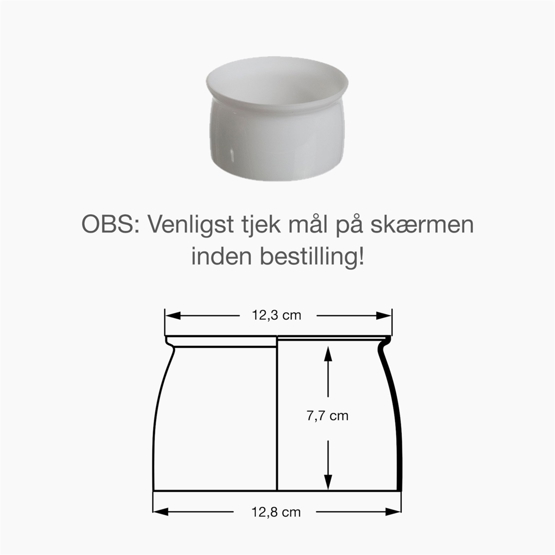 PH 4½-4 szklany dolny klosz