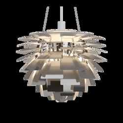 PH Artichoke Ø72 lampa wisząca, stal nierdzewna