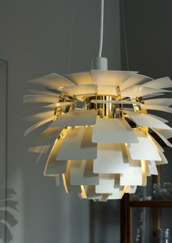 PH Artichoke Ø60 pendel, dusty green/messing