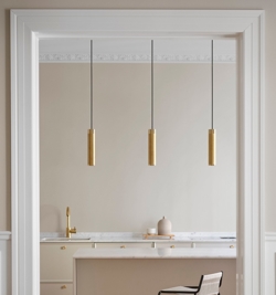 Thorup Copenhagen Patrone pendel, mosiądz, 300 mm