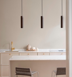 Thorup Copenhagen Patrone lampa wisząca, brązowany mosiądz, 300 mm