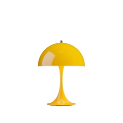 Panthella 250 Portable V3 lampa stołowa / bateryjna, nieprzezroczysty żółty