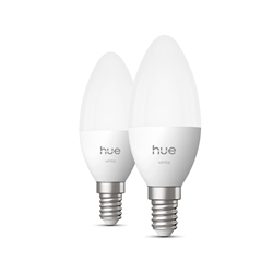 Philips Hue White 3,9W LED E14 B39 470lm (2 szt.)