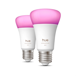Philips Hue White and Color Ambiance 6W LED E27 A60 810lm (2 szt.)