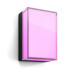 Philips Hue Semeru WCA zewnętrzna lampa ścienna (prostokątna), czarna